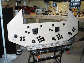 control panel front with controlsco
